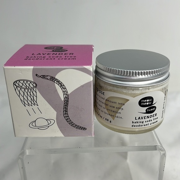 Meow Meow Tweet Lavender Organic Deodorant Cream - Picture 1 of 9